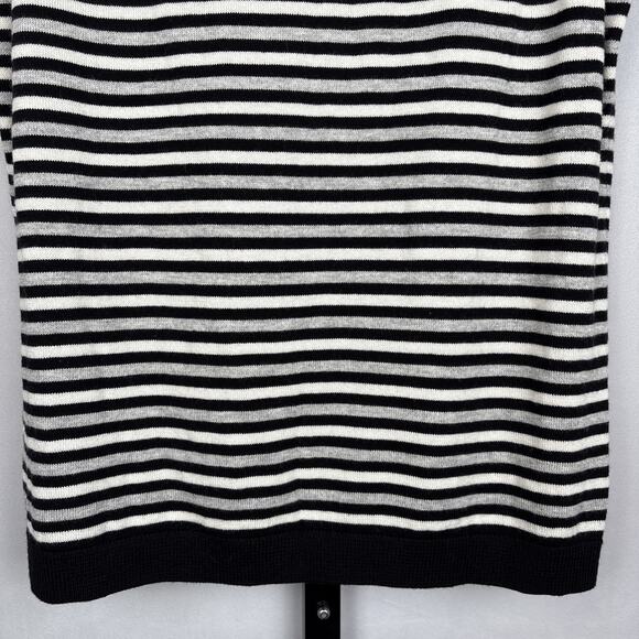 NEW Talbots Cashmere Cotton Blend Knit Shell Tank Top Women's XP Striped Soft - Picture 6 of 8